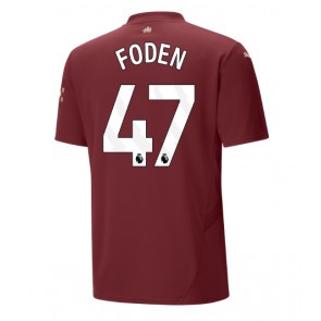 Billiga Manchester City Phil Foden #47 Tredjeställ 2024-25 Kortärmad